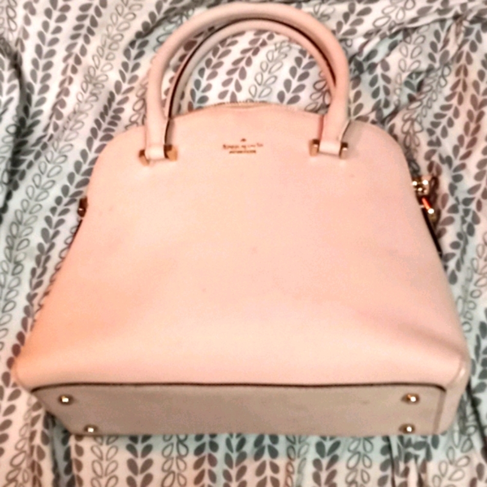 Blush pink purse
